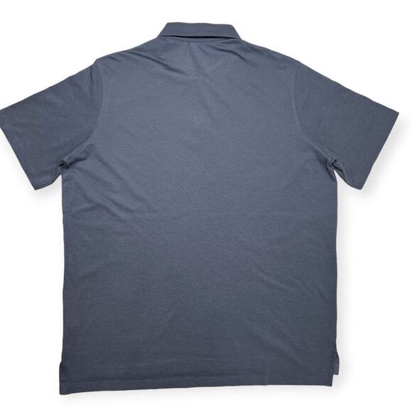 Greyson Omaha Golf Polo Mark Messier Foundation SIZE L Blue Short Sleeve Shirt - Picture 2 of 13